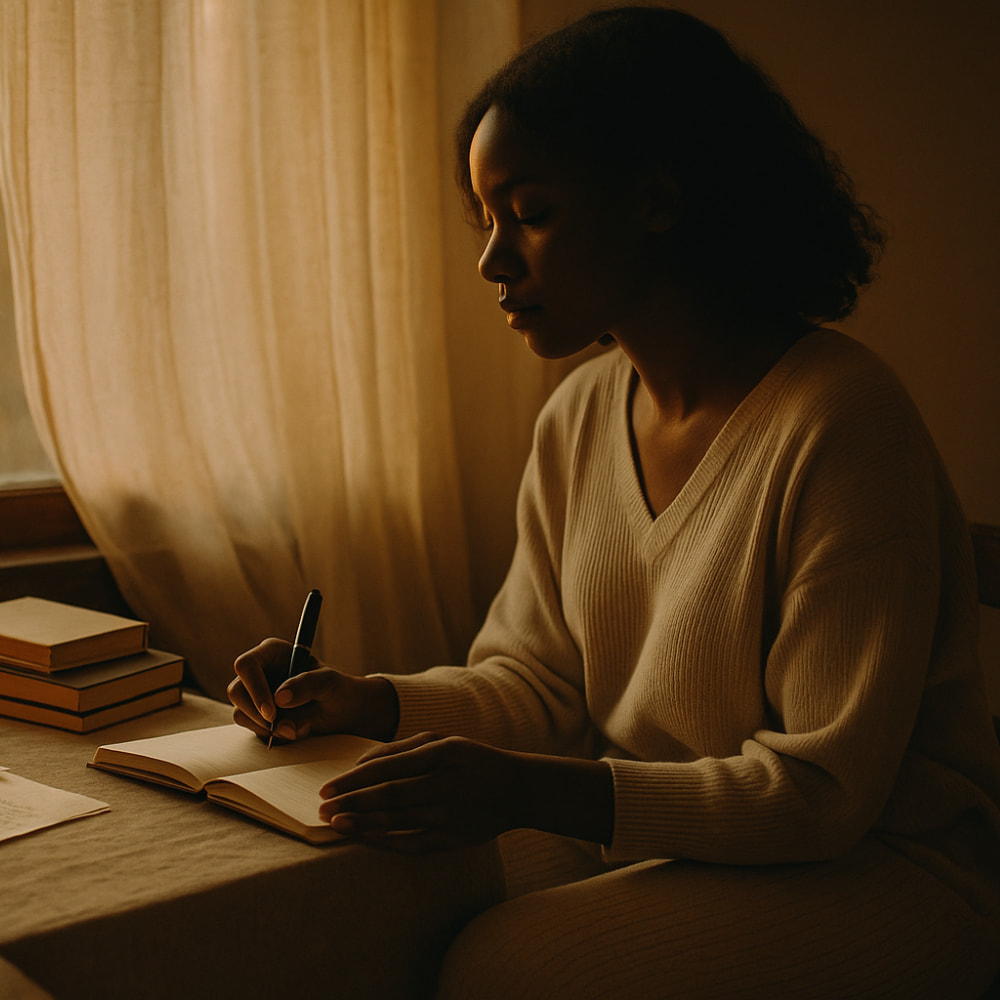 She holds the center while the world rearranges.